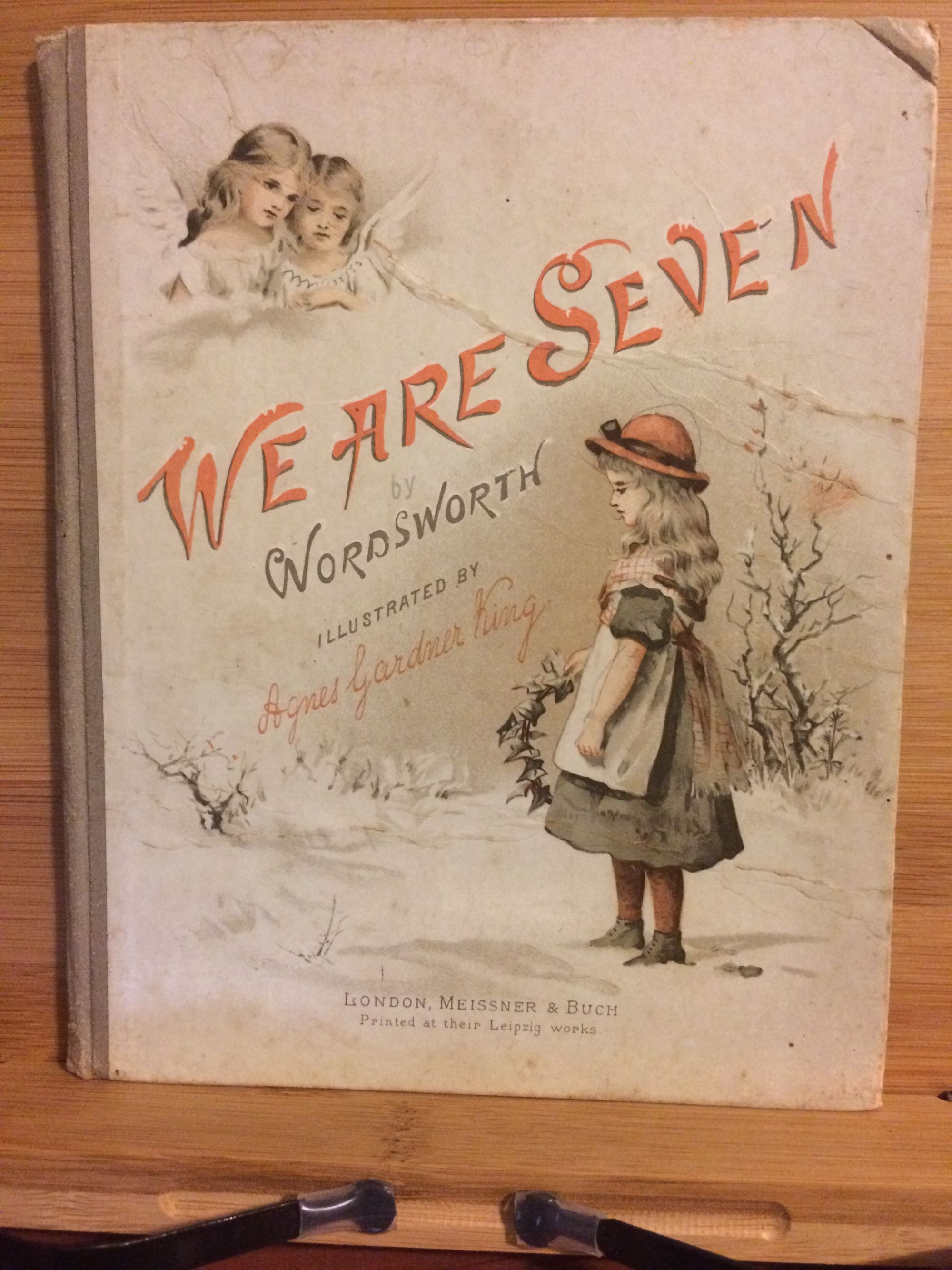 We Are Seven by Wordsworth illustrated by Agnes Gardner King